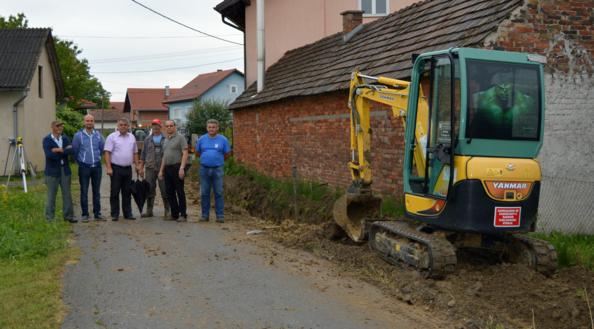 Izgradnja kanalizacijske mreže u ulici Vladimira Nazora 