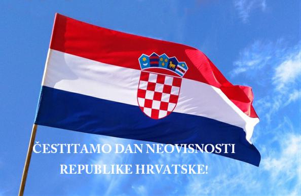 Čestitamo Dan neovisnosti Republike Hrvatske!