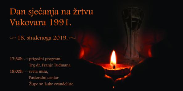 Dan sjećanja na žrtvu Vukovara 1991.