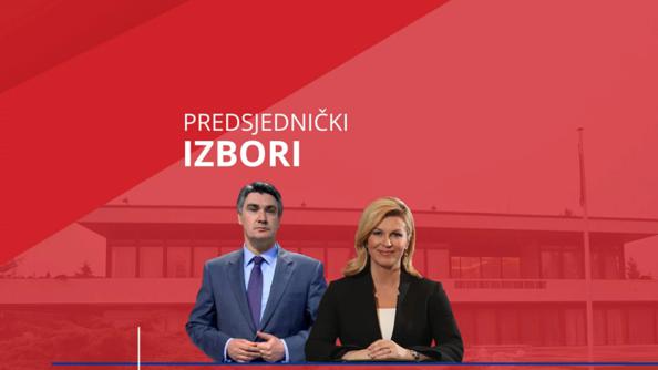 Neslužbeni rezultati 1. kruga izbora za predsjednika Republike Hrvatske 