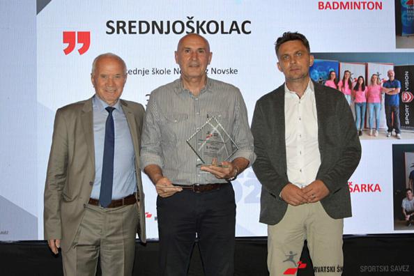 Nagrade Hrvatskog školskog sportskog saveza – nagrada ŠSD „Srednjoškolac“ SŠ Novska