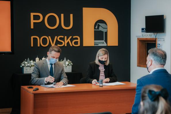 Grad Novska i Srednja škola Novska sklopili ugovor o korištenju gradskog prostora za potrebe učeničkog doma