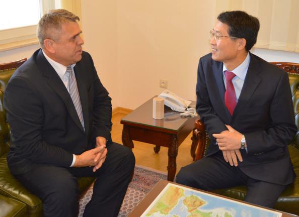 Korejski veleposlanik i gradonačelnik  Vlado Klasan održali radni sastanak