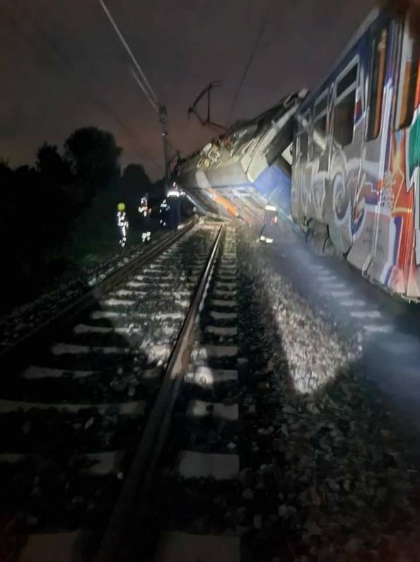 Tri osobe poginule u sudaru vlakova između Okučana i Novske, kod stajališta Rajić