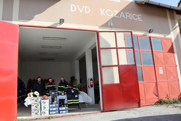 Isporučena vatrogasna oprema, oprema za spašavanje i sigurnosna oprema Dobrovoljnom vatrogasnom društvu Kozarice