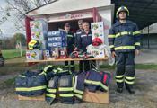 Isporučena vatrogasna oprema, oprema za spašavanje i sigurnosna oprema Dobrovoljnom vatrogasnom društvu Plesmo