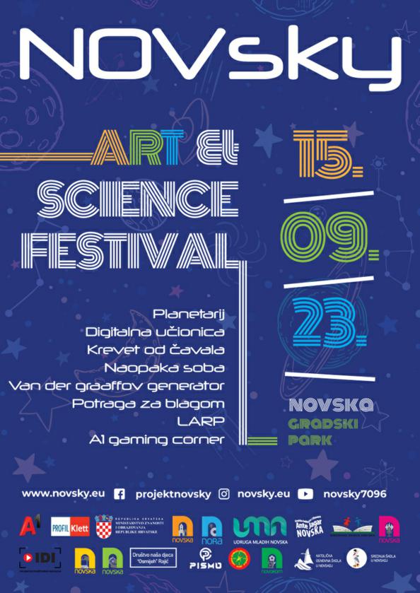 4. NOVsky festival umjetnosti i znanosti - 15.rujna 2023.