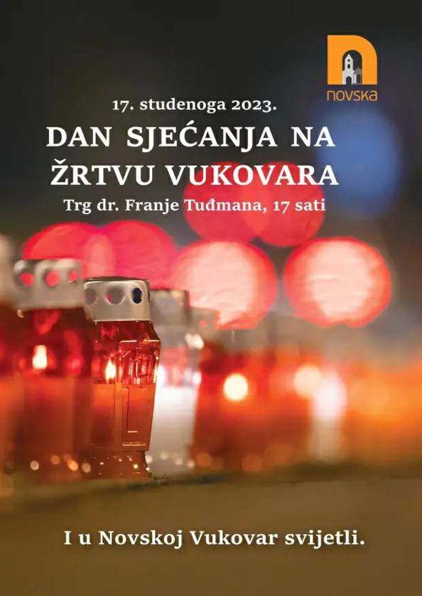 Dan sjećanja na žrtve Vukovara - 17.studenoga 2023.
