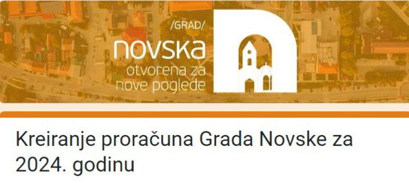 KREIRANJE PRORAČUNA GRADA NOVSKE ZA 2025. GODINU