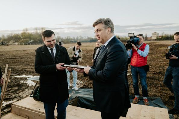 Položen kamen temeljac za izgradnju Centra gaming industrije u Novskoj