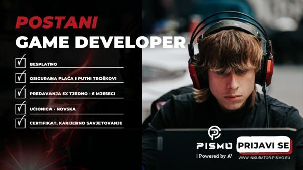 Otvorene prijave za 10. jubilarnu generaciju game developera: besplatna edukacija, plaća i pokriveni putni troškovi!