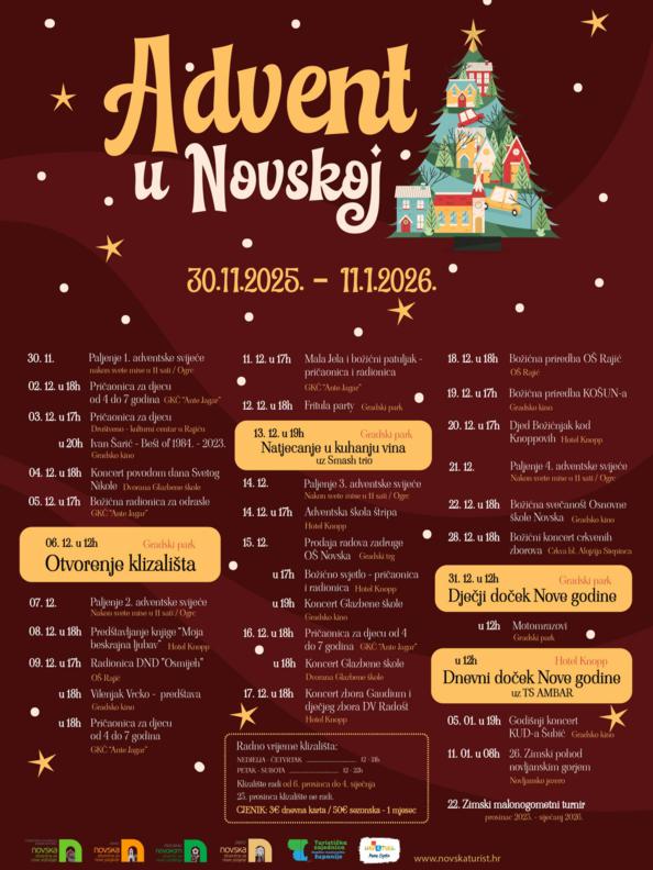 Advent u Novskoj 2025.
