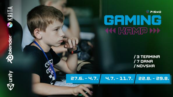 Poznati termini Ljetnog gaming kampa u Novskoj