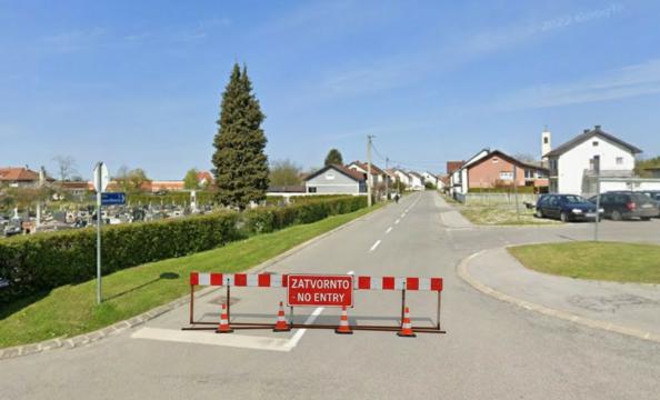 Obavijest građanima o privremenoj obustavi prometa u Ulici Slavka Batušića i Ulici Antuna Mihanovića (od gradskog groblja do Ulice bana Josipa Jelačića)