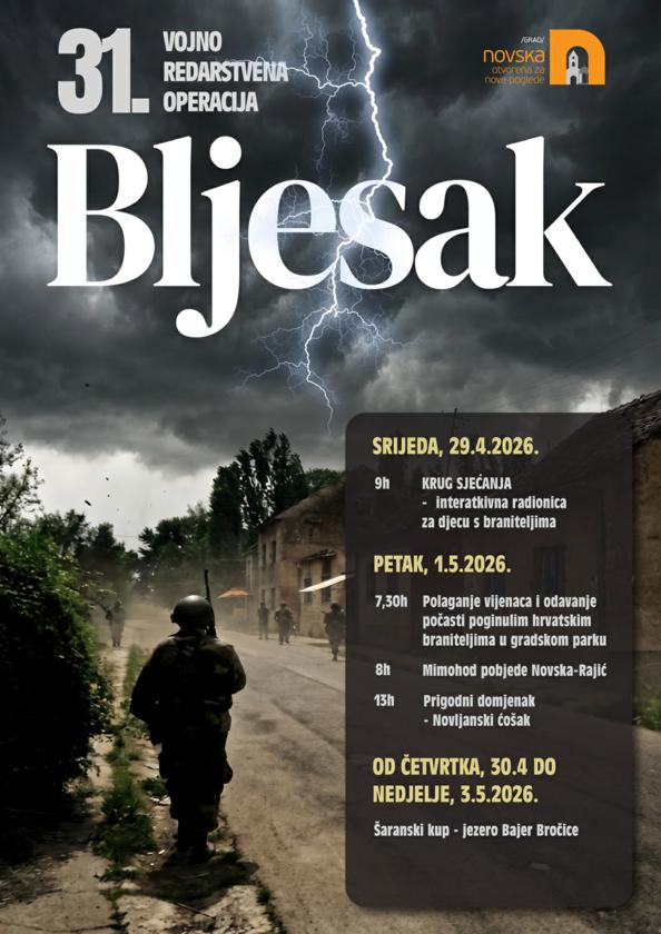 Obilježavanje 31. obljetnice VRO „Bljesak“